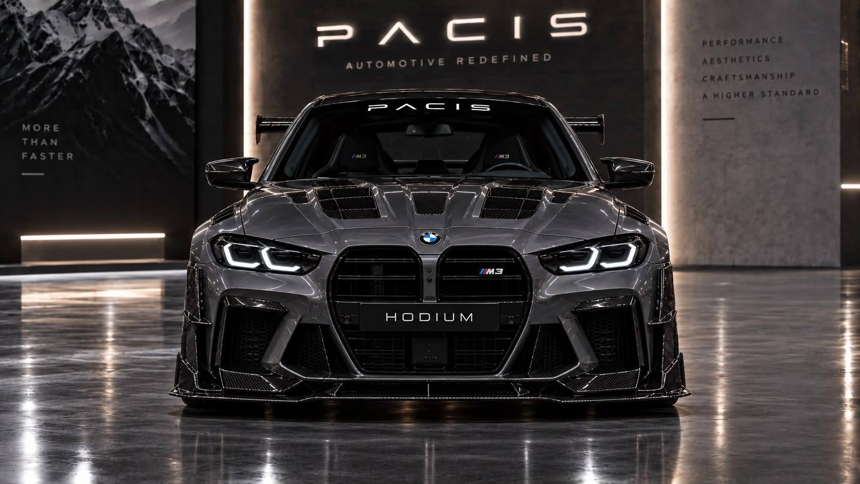 Gönderilen PACIS / HODIUM BMW M3 ön görünüm referansı
